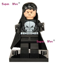 50 шт. супергероя Каратель строительные блоки действие блоки, друзья», для девочки и мальчика, дом с рисунками из игр для детей игрушки