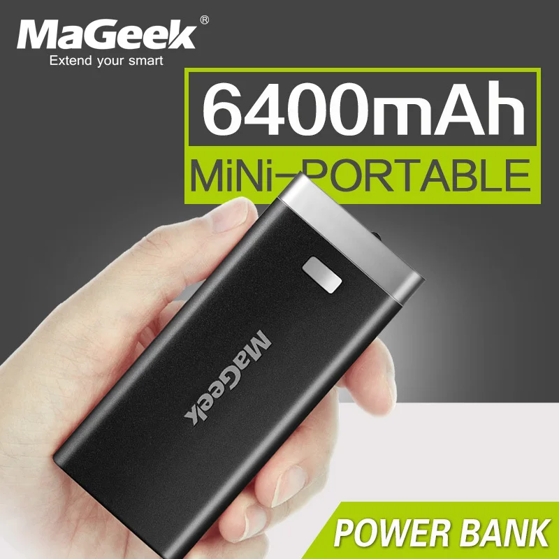 bilder für Mageek energienbank 6400 mah backup-strompufferbatterien batterie externe batterie tragbares ladegerät für iphone samsung bilder für Mageek energienbank 6400 mah backup-strompufferbatterien batterie externe batterie tragbares ladegerät für iphone samsung