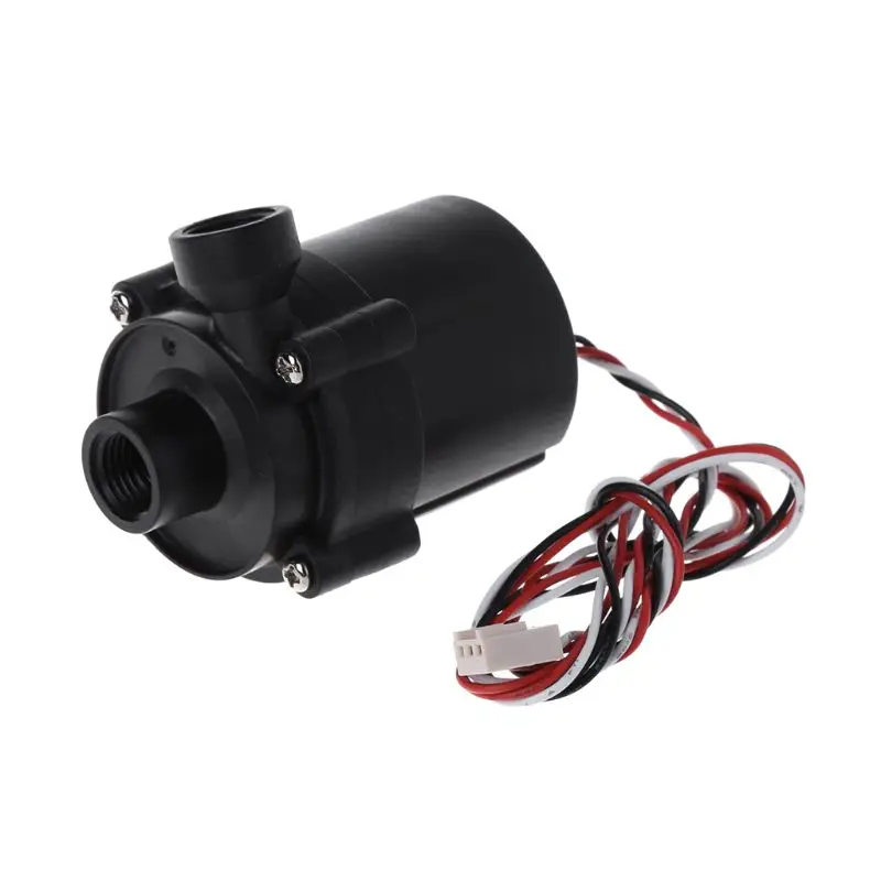 

SC600 DC 12V PC Cpu Water Cooling System Water Pump Brushless 132.09 GPH 10W Brushless Drive Destop Laptop Circulating Computer