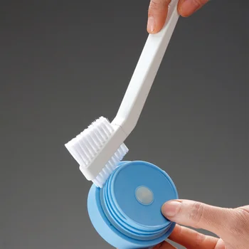 

Practical double headed groove slot cleaning brush brushes door and window cleaner for cleaning tool