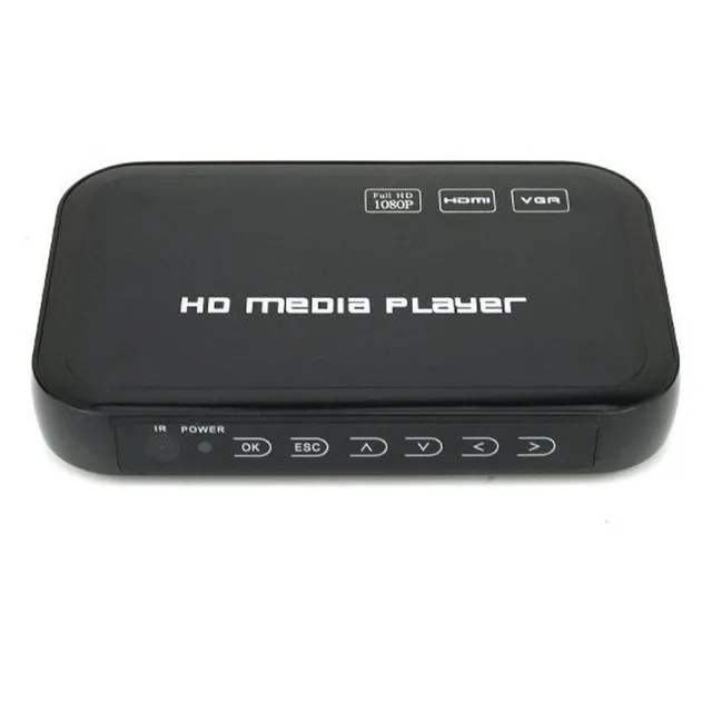 REDAMIGO Mini Full HD1080p H.264 MKV HDD HDMI Media Player Center USB OTG SD AV TV AVI RMVB RM HDDM3