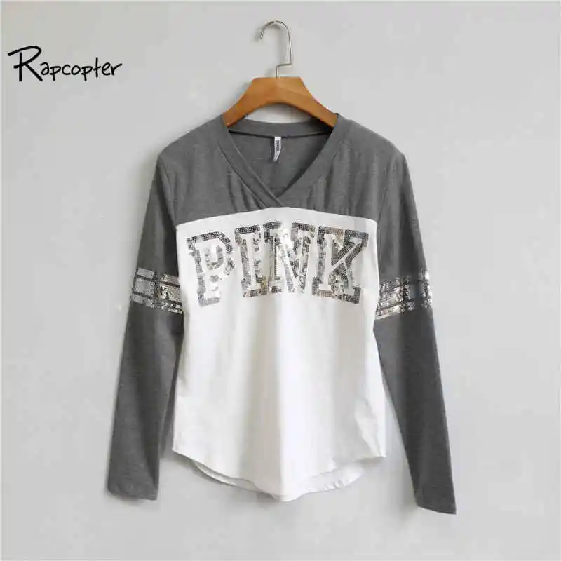 Women Autumn Winter Embroidery Letter Turtleneck Fashion
