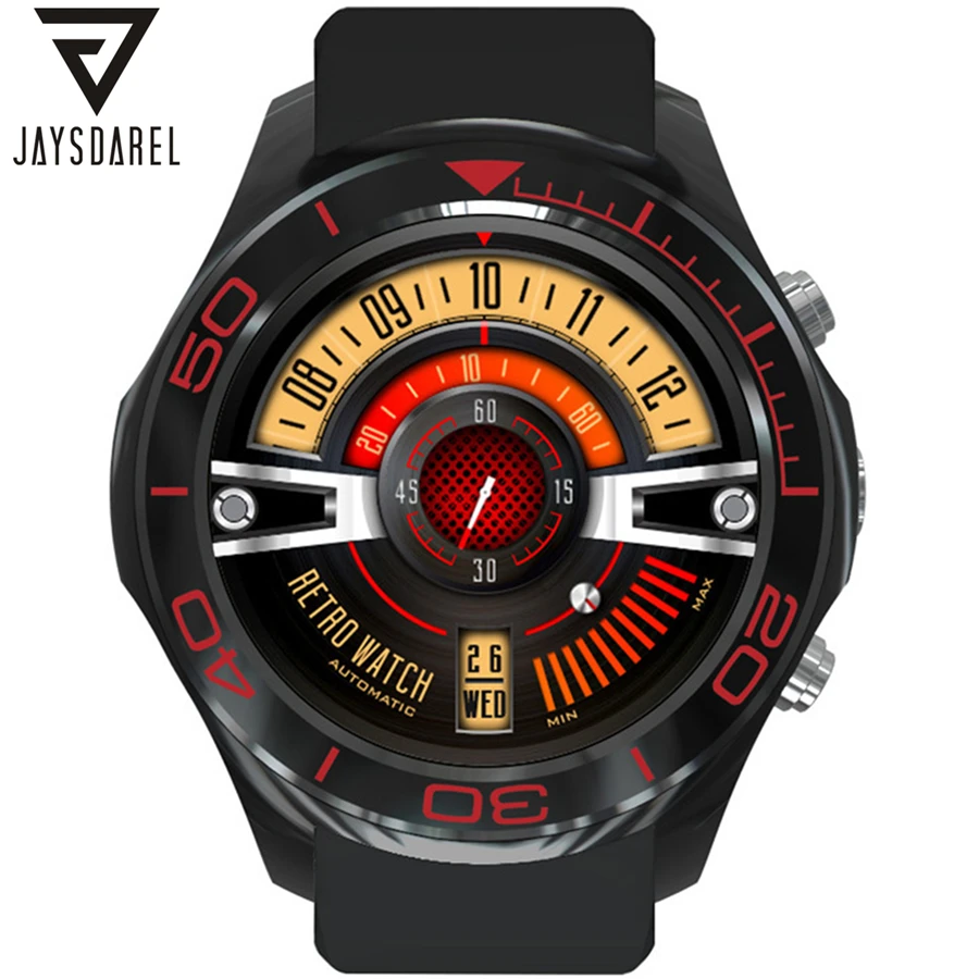 

JAYSDAREL S1 Heart Rate Andriod 5.1 Smart Watch GPS 512MB 3G 4G WIFI Camera Pedometer Bluetooth SIM Card Smartwatch Phone