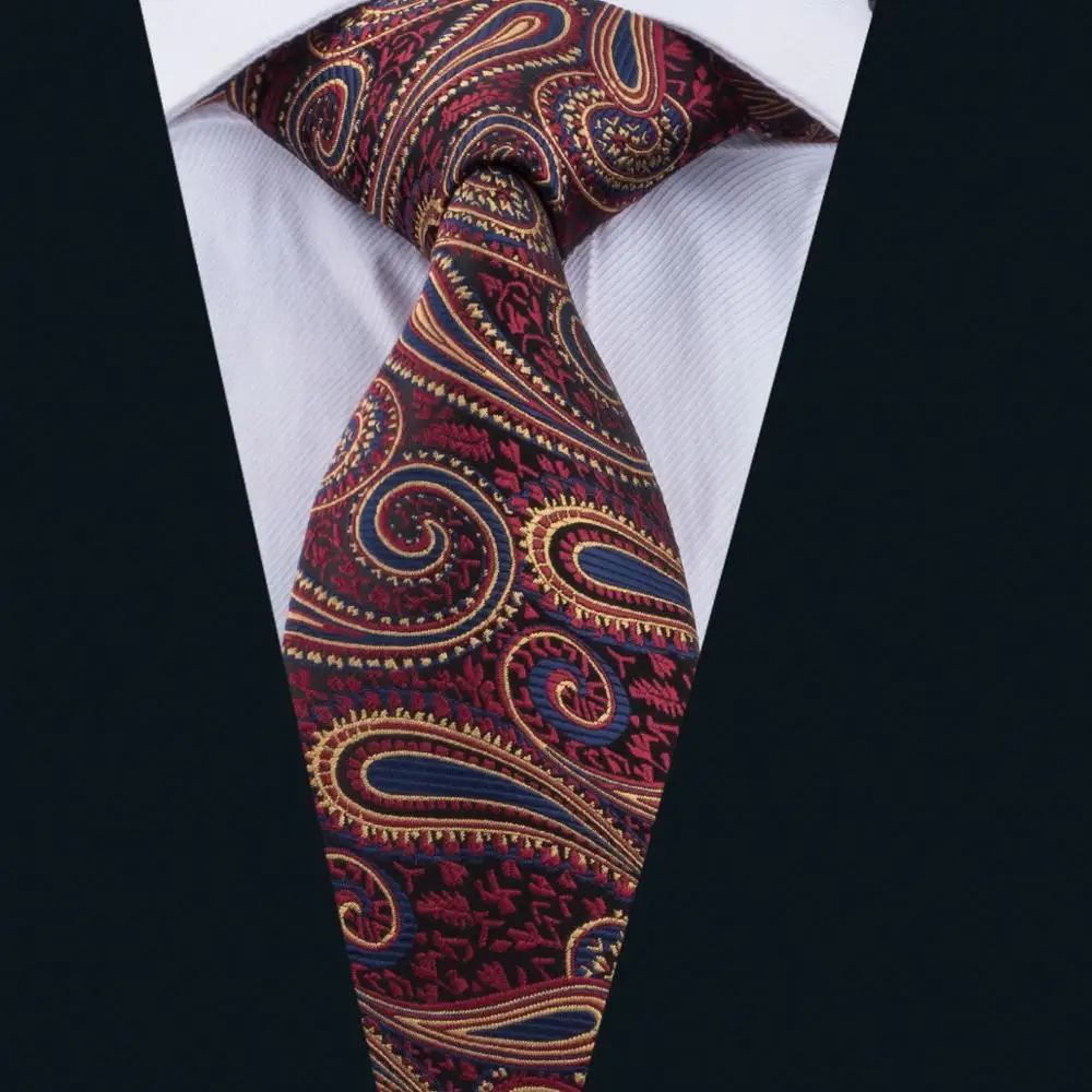 Dh-1697 2017 Барри. ван Для мужчин галстук цветочный шелк жаккард Тканые Gravata 8.5 см широкий галстук для Бизнес жениха Свадебная вечеринка