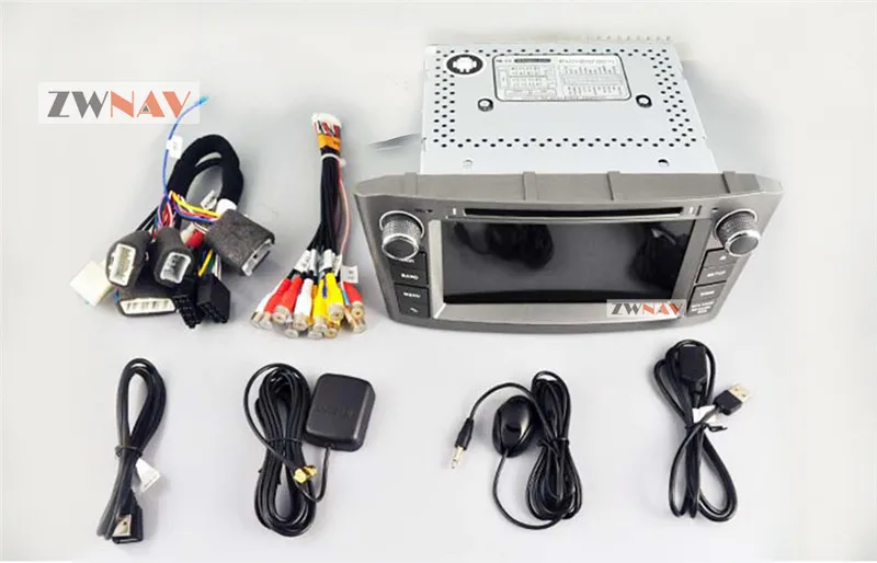 Flash Deal Android 9.0 Car DVD Stereo Multimedia Headunit Auto Radio GPS Navigation Video Audio For Black Toyota Avensis T25 2003-2008 14