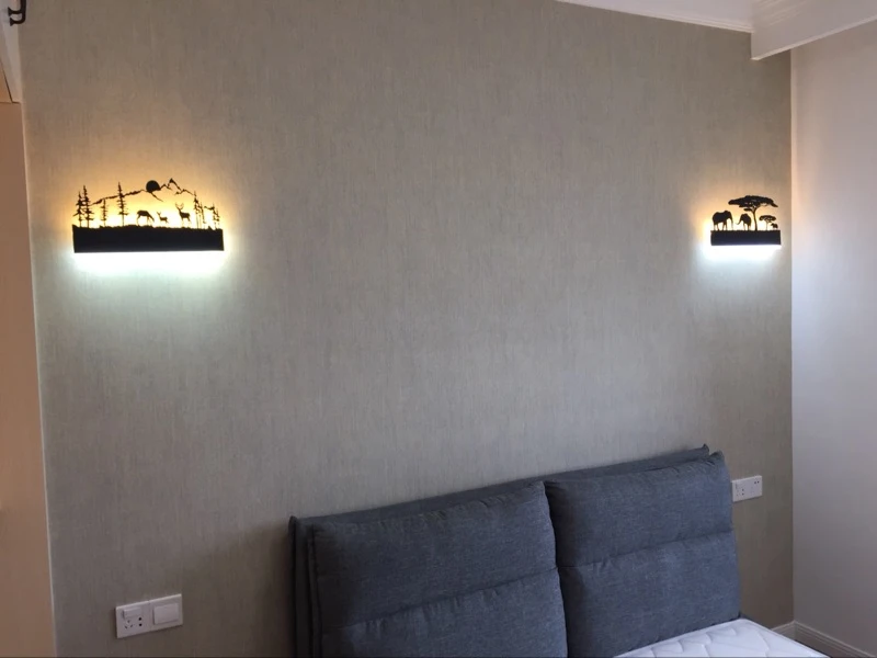  Creative led Wall Light Indoor Wall Decoration led Bedside Lamps for Home Wall Lamp for Bedroom Lig - 32863399578