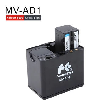 

Falcon Eyes Battery Holder Case MV-AD1 + 2pcs NP-F750A Batteries for FALCONEYES DVR-240D DVR-300DVC LED Ring Light