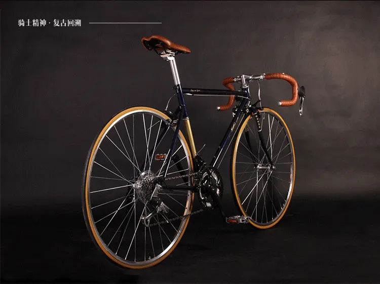 Top Road Bicycle Fixed Gear Bike 49cm Completed 14 speed Road Bicycle Retro bike frame plating framee 6 Top Road Bicycle Fixed Gear Bike 49cm Completed 14 speed Road Bicycle Retro bike frame plating framee 6