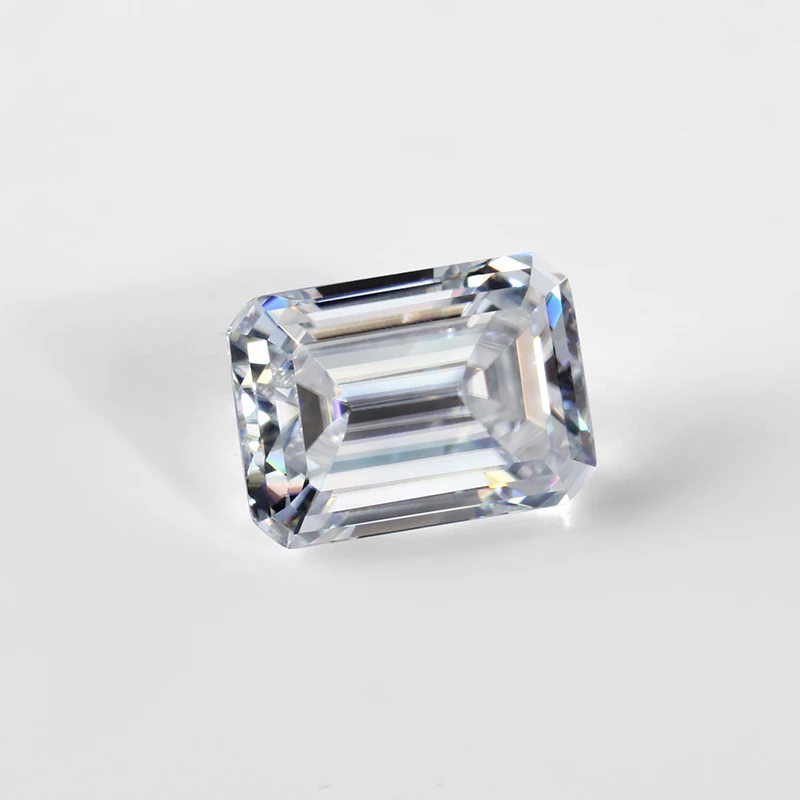 

Synthetic diamonds EF white VVS 9*11mm lab-created emerald cut moissanites loose gems stones for jewelry making