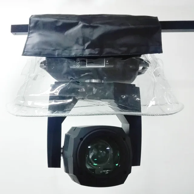 Copertura Antipioggia Per Teste Mobili - 4 Pezzi Trasparenti - Impermeabile, Pieghevole - Per Luci Da Palco 7R - Foto 9