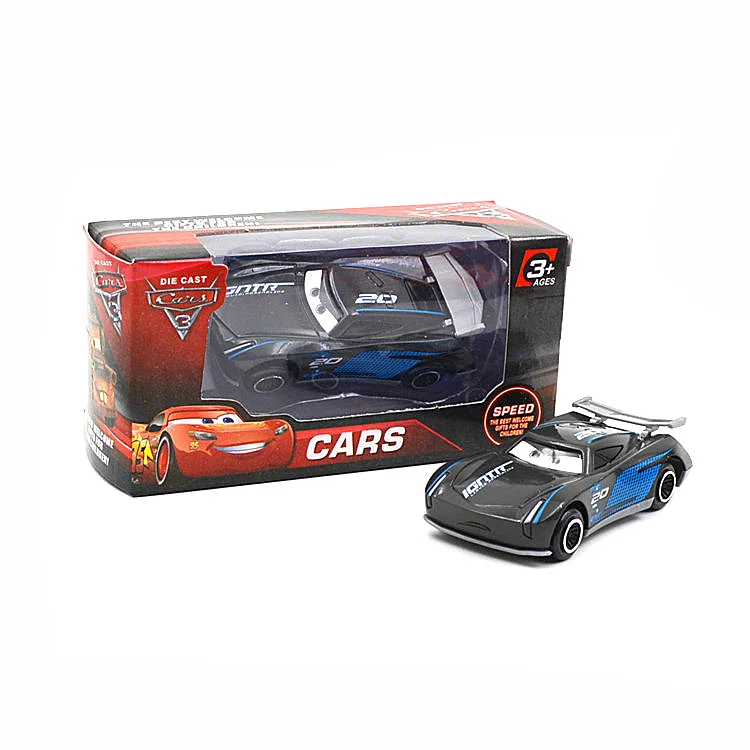 1:64 Disney Pixar Cars 3 Metal Lightning McQueen Black Storm
