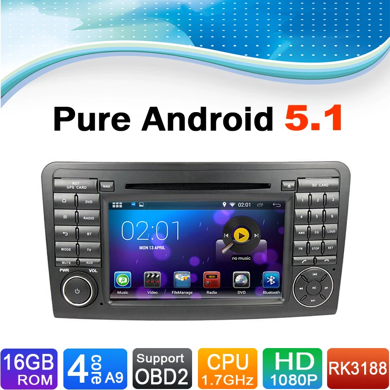 Ml Sistem Navigasi X164 Untuk W164, 6