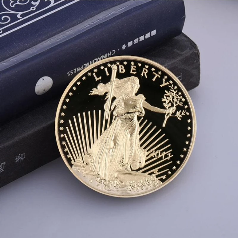 Горячий Подарочный металлический значок медальон 2011S американский Орел Статуэтка свободы железная Памятная коллекция монет подарок не монеты иностранных валют