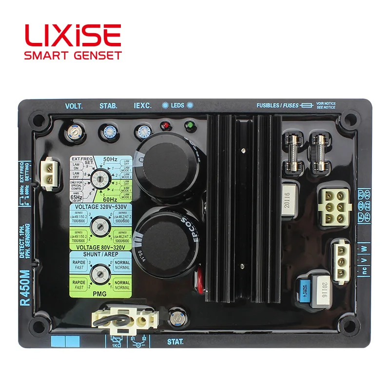 

R450M LIXiSE avr for generator single phase automatic voltage regulator