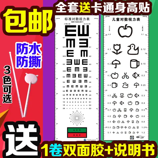 Online Visual Acuity Chart Standard Children S Home Cartoon Visual Acuity Chart Standard Children S Home Cartoon Version Of The E Type C