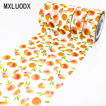 

Cute Washi Masking Tape Set Decorative Adhesive Tapes DIY Fruit Pattern Color Office Stationery Decor Paper Scrapbook 1PCS/Lot