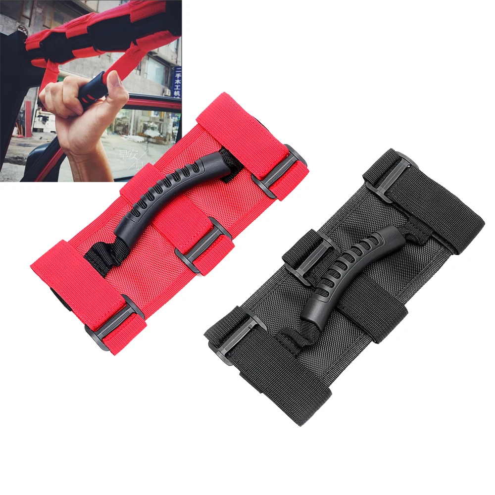 Anti-slip Car Handle Grab Roll Bar Mount Side Grab Off Road Accessories Adjustable Interior Parts Car-Styling Auto Armrest Anti-slip Car Handle Grab Roll Bar Mount Side Grab Off Road Accessories Adjustable Interior Parts Car-Styling Auto Armrest