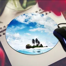 Trees On The Small Island Round 200*200*2mm Mouse Pad Mousepad Computer PC Laptop Comfort Gaming Mouse Pad
