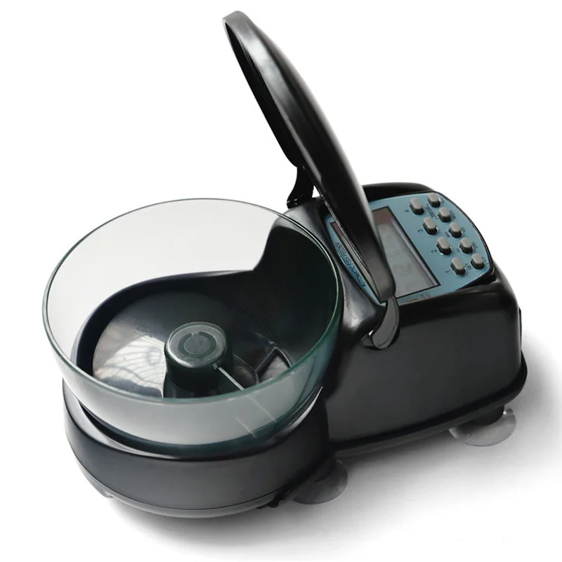 

LCD Electronic Automatic Fish Feeder Dispenser Timer Automatic Tank Food Feeding Machine Aquarium Auto Fish Feeder Timer