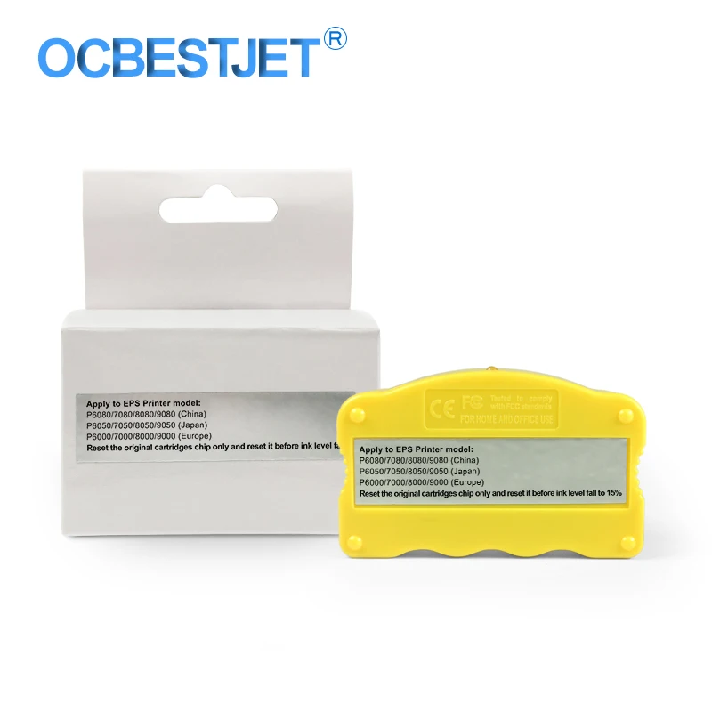 P6000 Cartridge Chip Resetter For Epson SureColor P6080 P6050 P7050 P8050 P9050 P6000 P7000 P8000 P9000 Cartridge Chip Restore