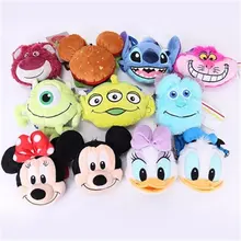 Дисней мультфильм Микки Маус Дональд Дак леди милая плюшевая сумка мессенджер держатель для карт кошелек монета женская сумка на плечо кукла