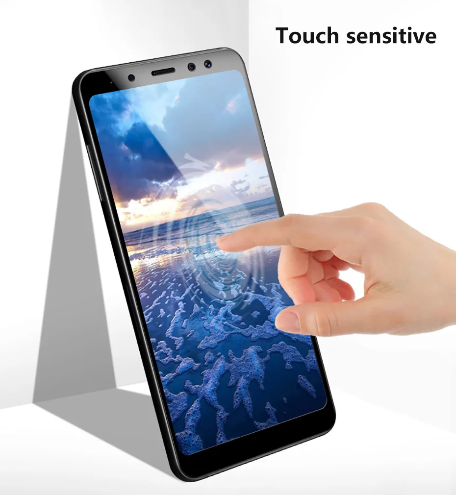 YAMIZOO Tempered Glass For Samsung Galaxy a8 Plus 2018 a6 Glass Screen Protector Film On 9h Protective Glass For Samsung a8 2018 (2)