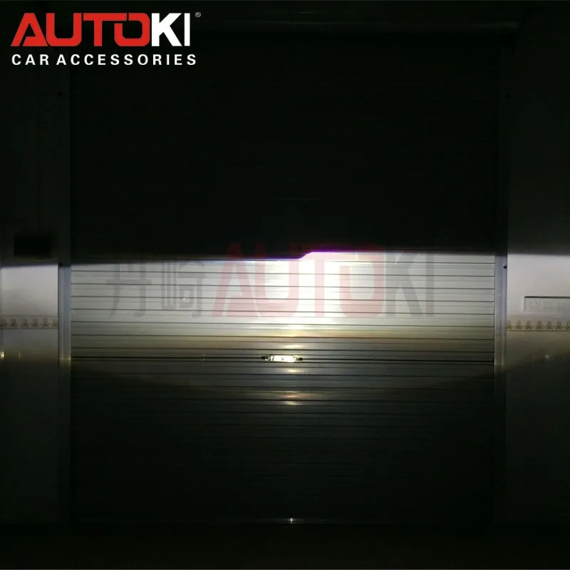 Autoki 2,5 дюймов H1 мини 8,0 проектор Объектив головной светильник s для BMW X5 Квадратный светодиодный светильник с ангельскими глазами H4 H7 для стайлинга автомобилей