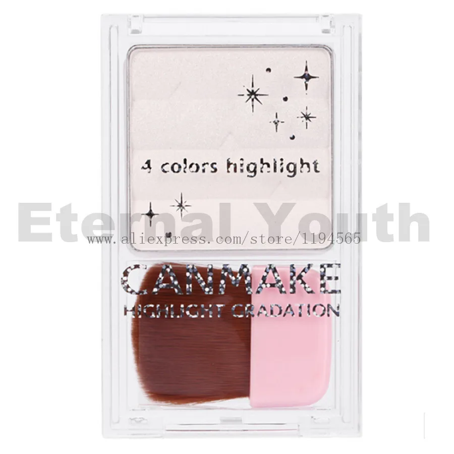 

Japan Canmake Highlighter Shading Pearlescent High-light Prolocutor Lena White Powder Trimming Powder