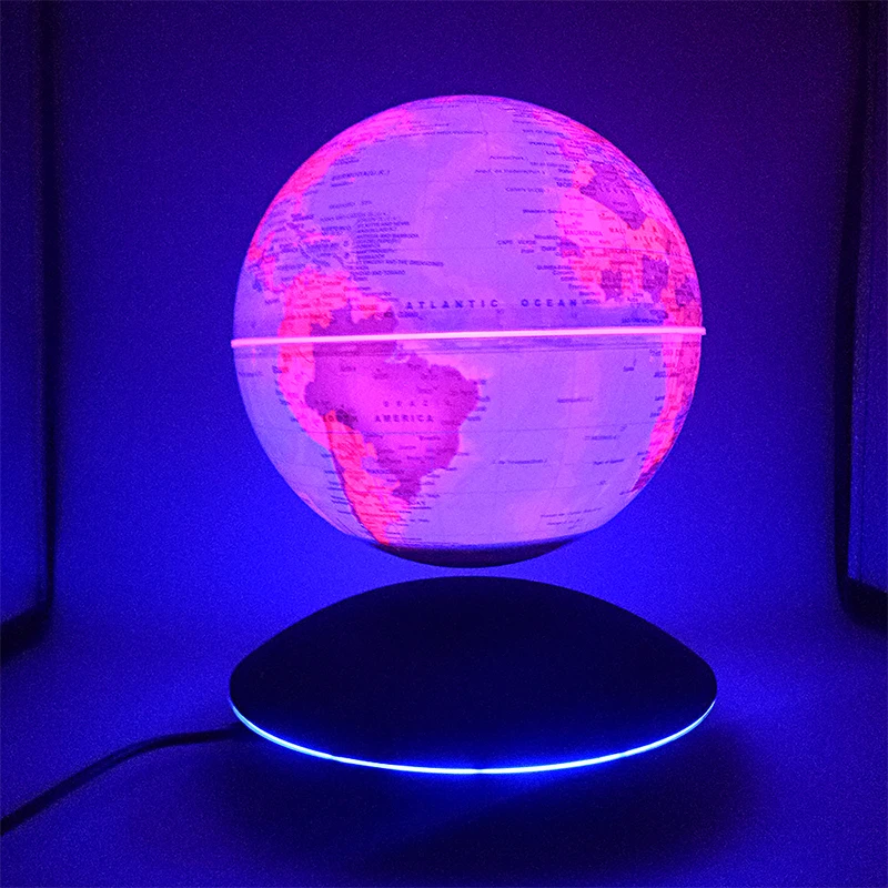 Creative LED Magnetic levitation globe Night Lights table lamp bedroom Children's gifts World Map baby light night lamp for kid