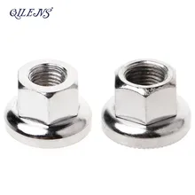 QILEJVS MTB дорожный велосипед стали концентраторы барабан Винт фиксированной шестерни M9 M10 DIY модифицированный аксессуар