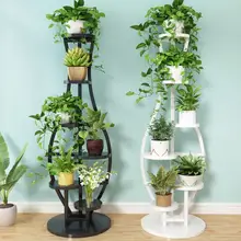 Для гостиной, для домашнего использования, многоуровневая стойка для помещений, специальная цена, Балконная железная Рабочая круглая стойка для покупок, украшение