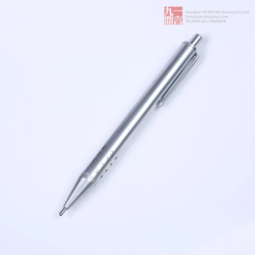 2pcs/lot diamond tip glass engraving pen for stainless steel, pcd