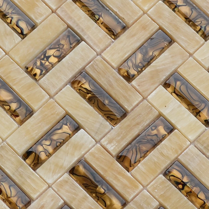 Online buy wholesale mosaic marble backsplash from china mosaic ...