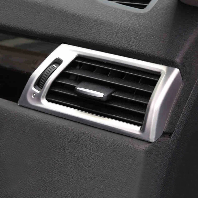 

2pcs Chrome Front Side Air Vent Outlet Frame Cover Trim For BMW X3 F25 2011-2017 & X4 F26 2014-2017