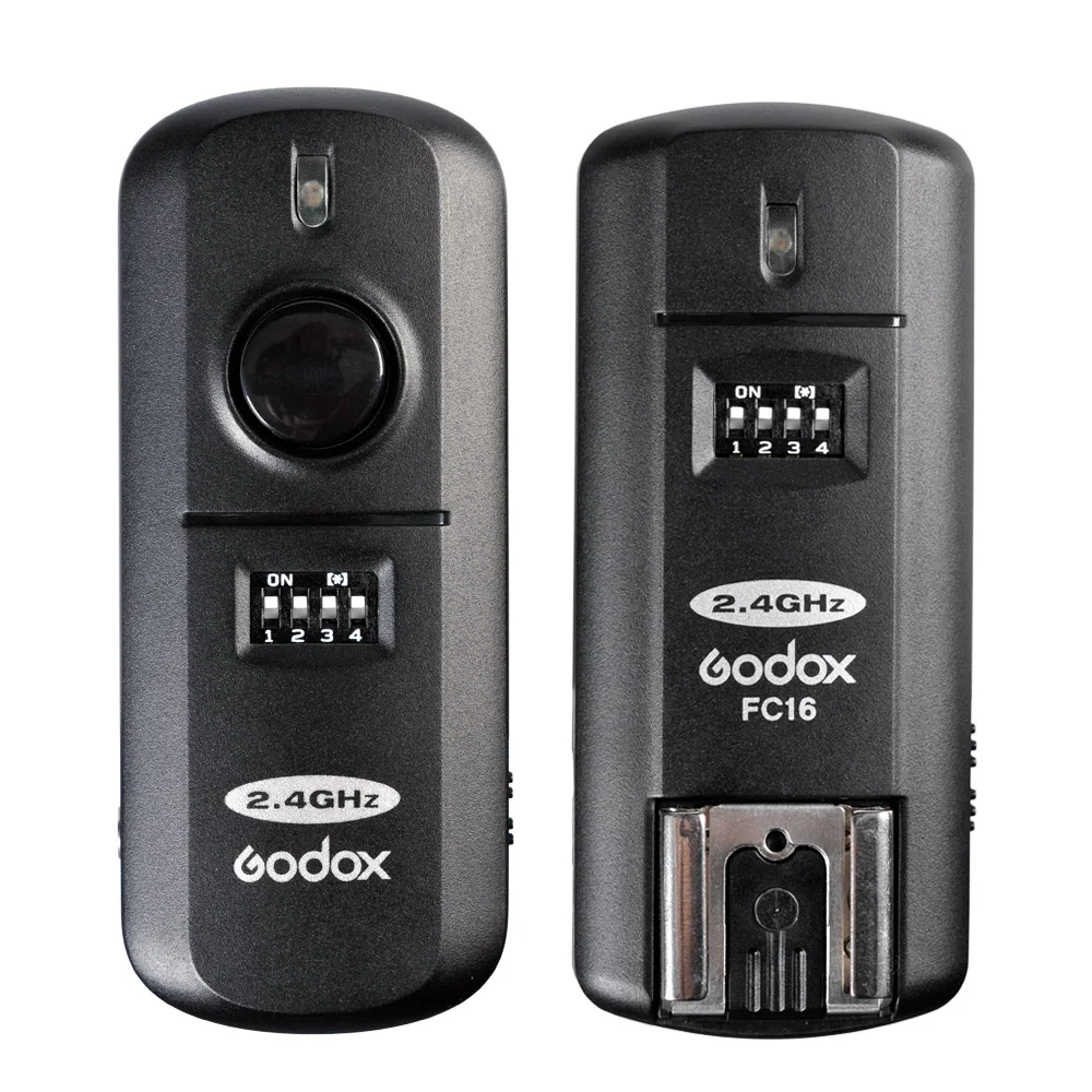 Godox 2.4G Wireless Flash Trigger FC-16 Transmitter+Receiver Kit (12)