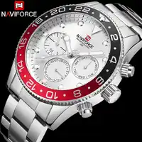 2018 NAVIFORCE Luxury Watch Men Military Sport Watches Mens Stainless Steel Waterproof Quartz 24 Hour Calendar Wristwatch Reloj