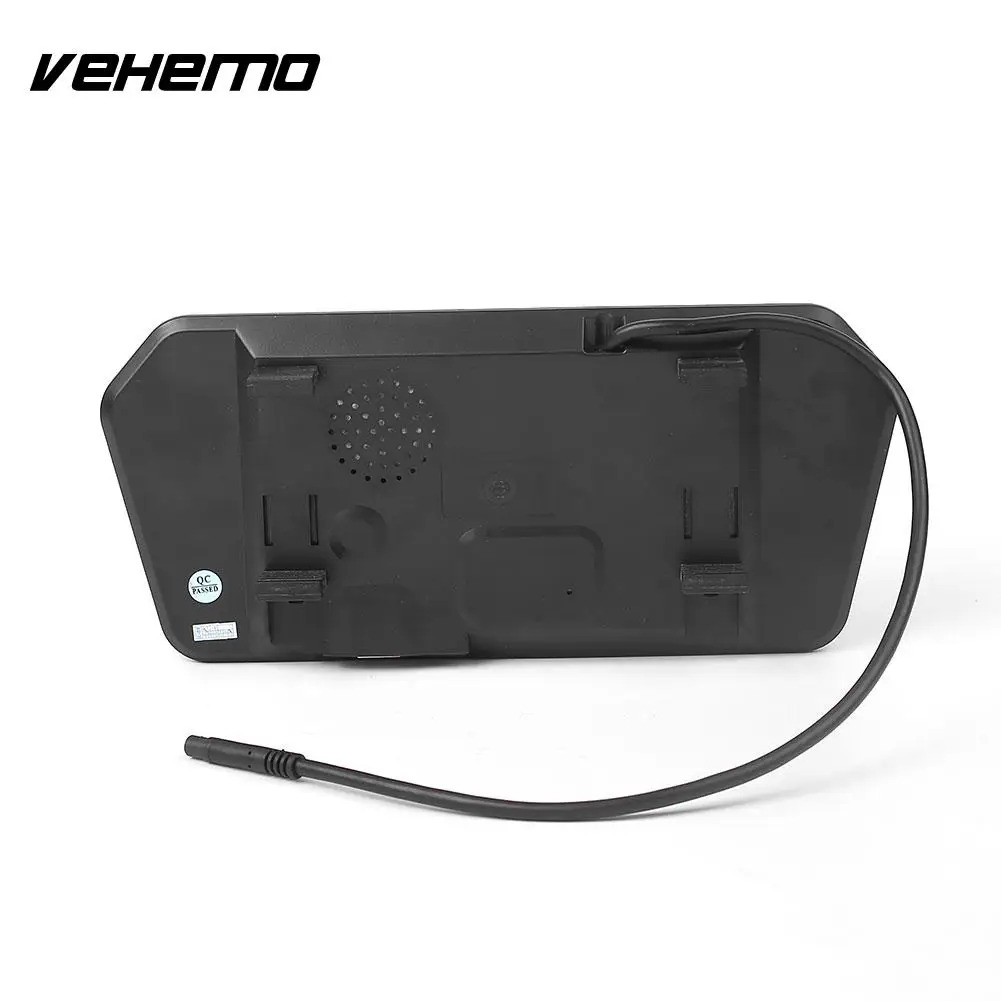 Vehemo 7 дюйм(ов) ЖК-дисплей MP5 Авто заднего вида Камера зеркало Мониторы 2 видеовходов