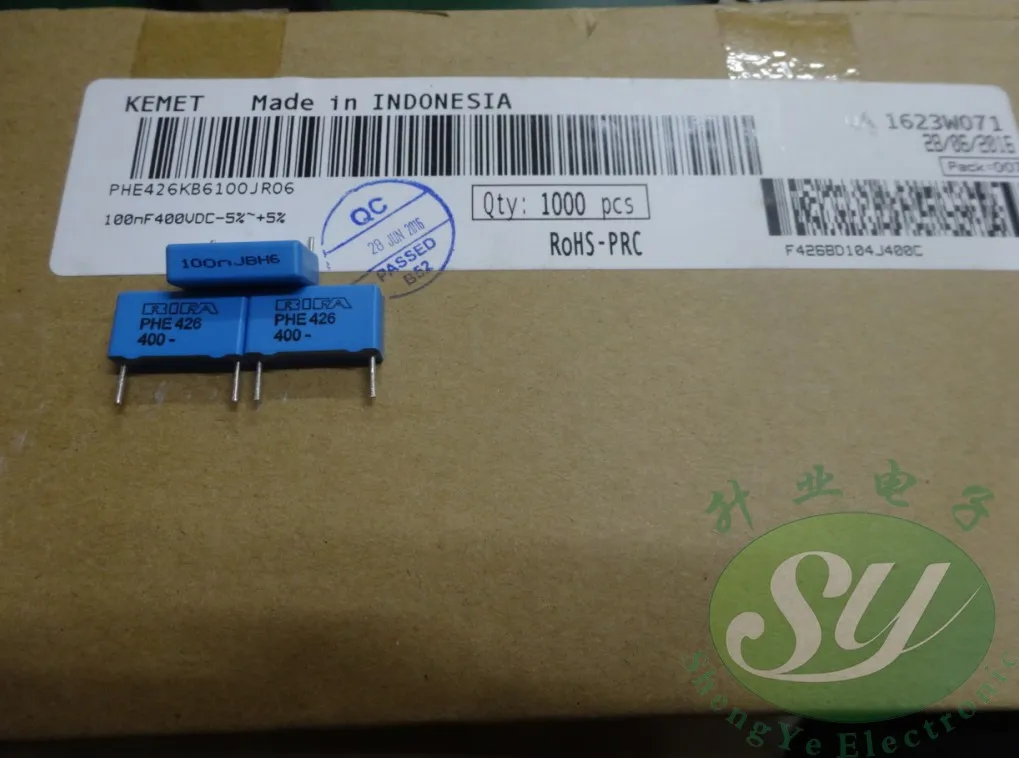 2019 горячая распродажа 10 шт./30 шт. KEMET RIFA PHE426KB6100J 0 1 мкФ/400v 100nf u1 104 новый пленочный