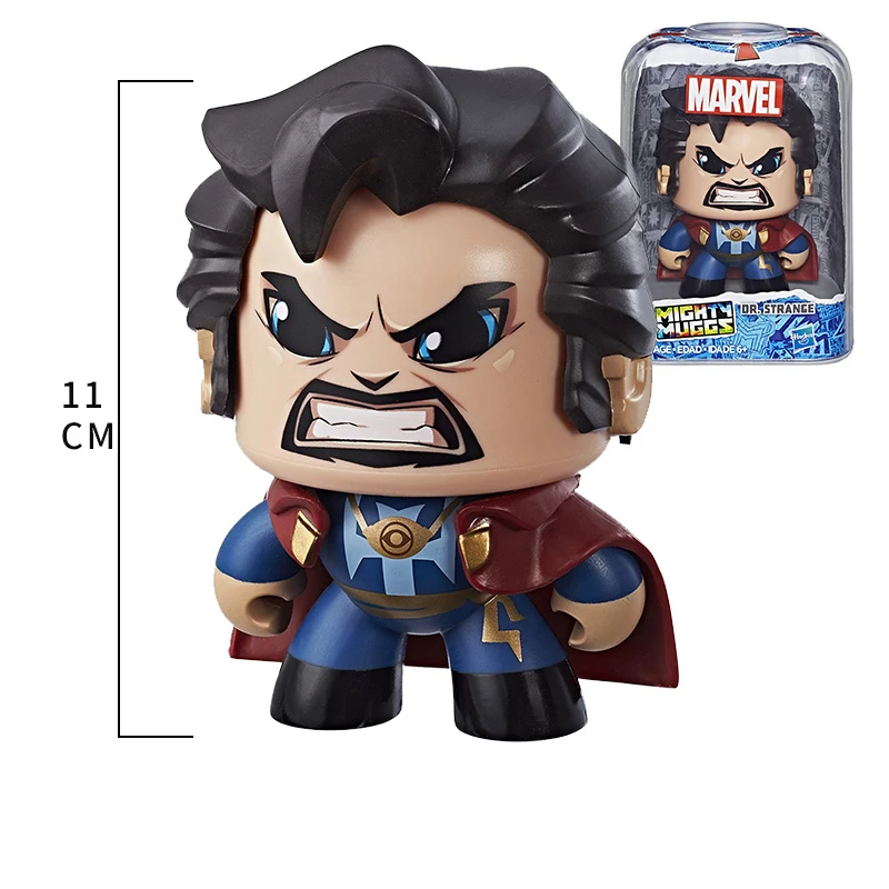 Hasbro Marvel Mighty Muggs сменная кукла Халк Капитан Америка танос Человек-паук фигурка детская игрушка подарок - Цвет: 8