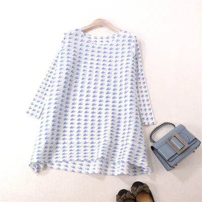 Mode Miyake bleu cou Longues T Chaude À Impression Manches shirt Vente En Poule Noir Stock D'o rose Fold 5ESaxq