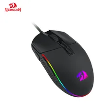 Redragon M719 новая программируемая игровая Проводная usb-мышь 5 dpi RGB с подсветкой 7 кнопок игровая мышь для геймера офисного компьютера