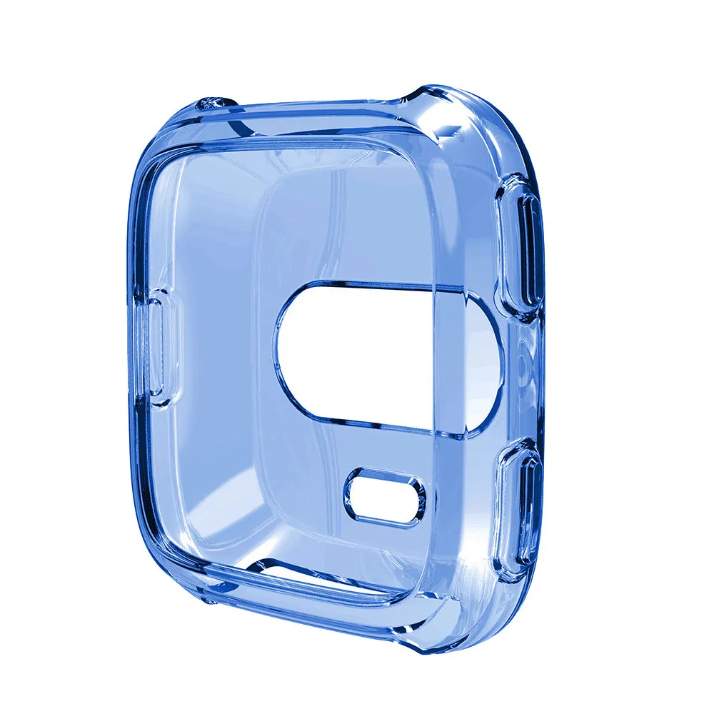 Ultra-thin Soft Plating TPU Case Cover For Fitbit Versa 2 Full Protection Silicone Cases wearable devices Smartwatch Protector