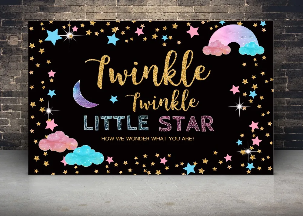 DePhoto Twinkle мерцающие маленькие Звездные декорации День Рождения Вечеринка детский