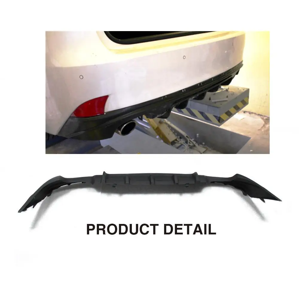 

Factory Outlet Rear Bumper Diffuser Lip Spoiler for Lexus IS F IS250 IS300 IS350 Sedan 2013 - 2017 PU UNpainted Black