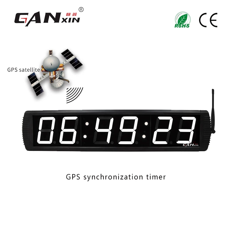 [Ganxin] 6 цифр семь сегментов времени синхронизации часов модуль настенные часы