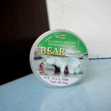 5 шт. Pack 500 метра Dia.0.60mm Фтороуглерод лески