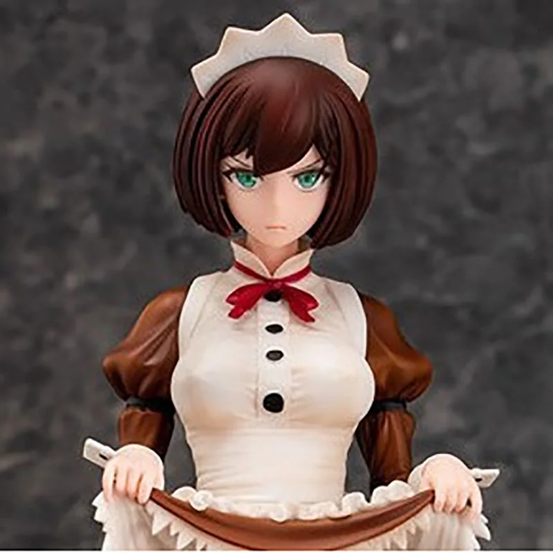 Аниме Фигурка литая от горничной Ito Chitose классический коричневый ПВХ 1/6 брюки Daiki