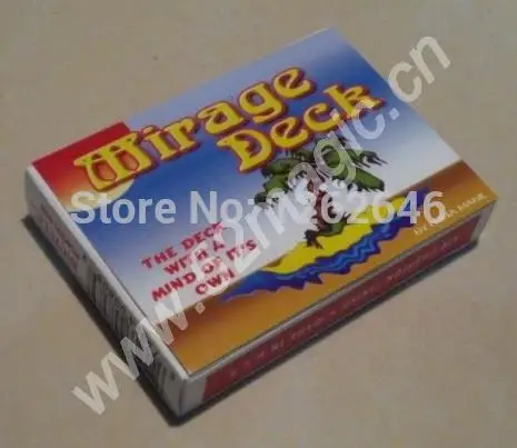 

Free shipping High Quality Mirage Deck - Card Magic Tricks,Mentalism,close up magic,Illusions,Stage Magic,comedy