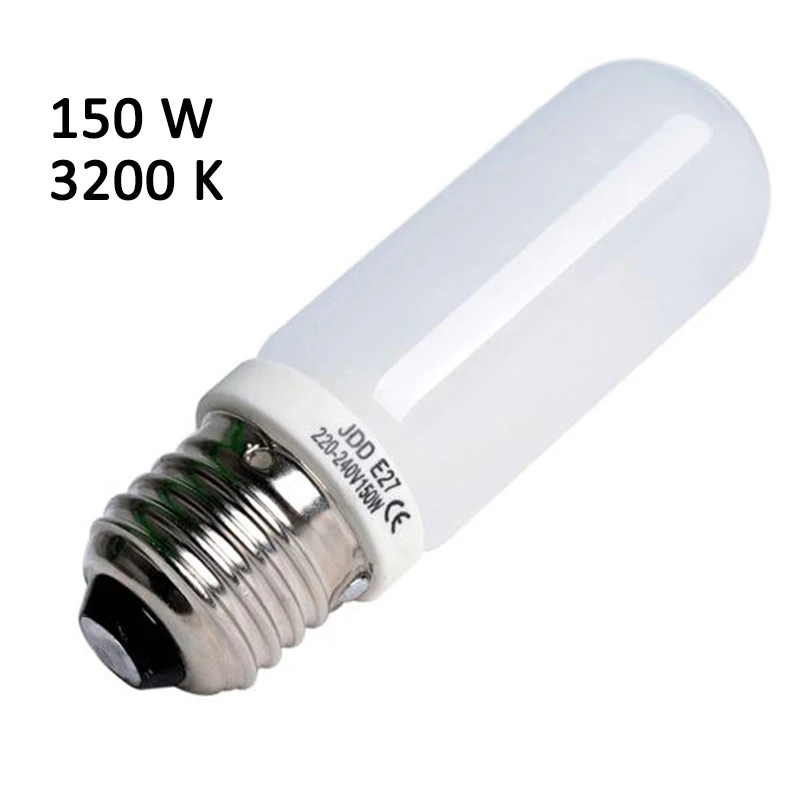 Photography flash accessories 3200K 150W shape bulb JDD bulb E27