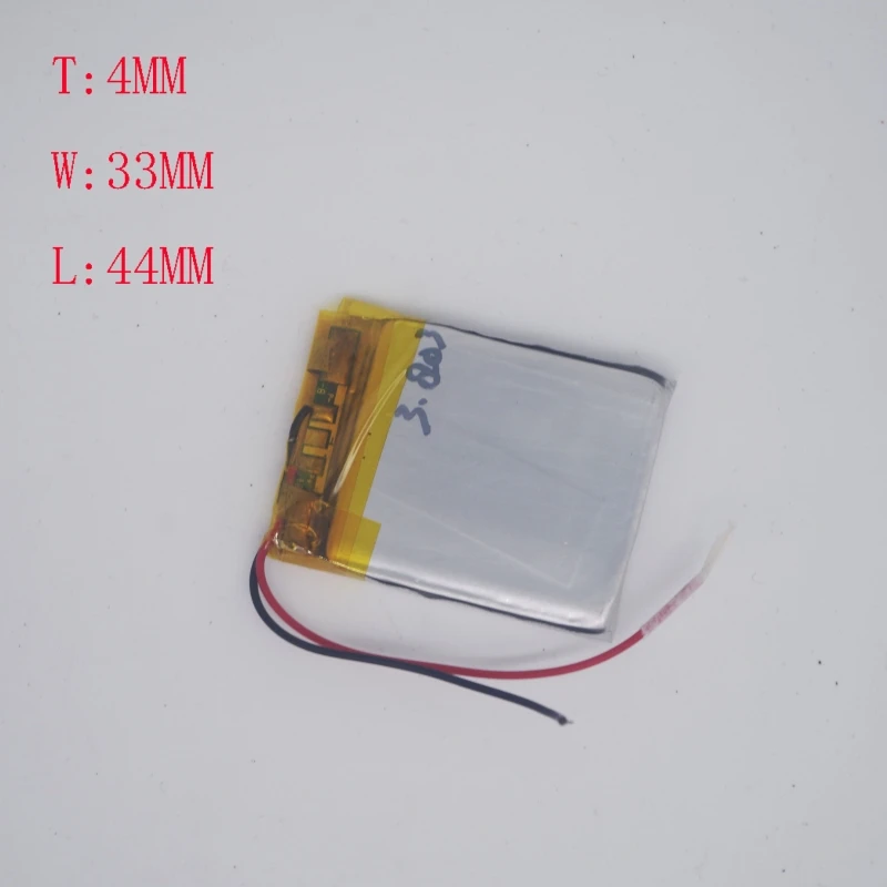 3,7 V литий-полимерный Батарея 403344/403040 CarLog MP3MP4 Беспроводной Аккумулятор для мыши